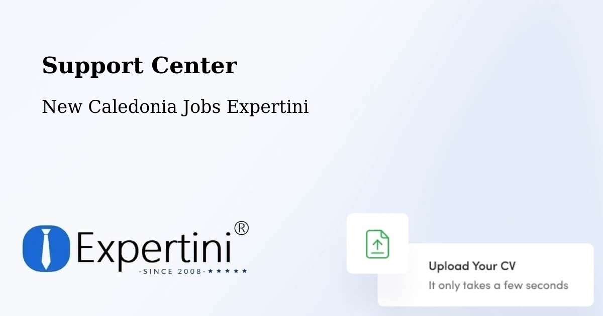 Support Services – Wapan - New Caledonia Jobs Expertini